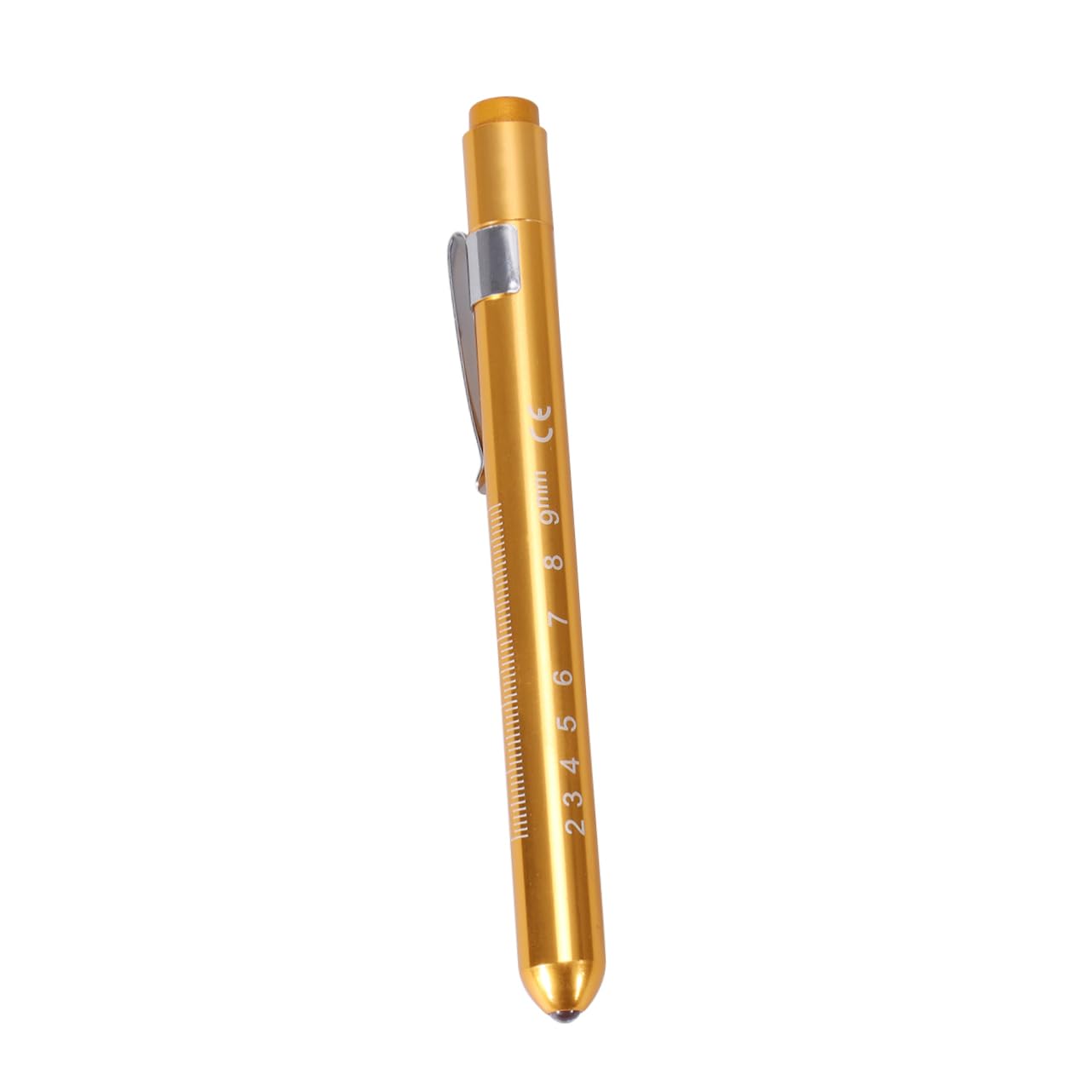 MUCKLILY Accessories Pen Torch LED Pen Rechargeable Pen Light Medical Cases Cute Props Yellow