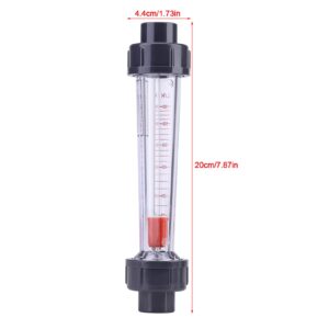 Water Meter River Meter Plastic Tube Type 100 1000L H Water Meter Flowmeter LZS 15D