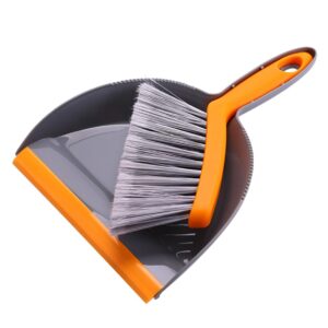 butifulsic mini broom mini cleaner floor cleaner dust cleaning table sweep broom vacuum cleaner broom keyboard brush cleaner floor broom blow dryer comb attachment mocha master cleaner orange