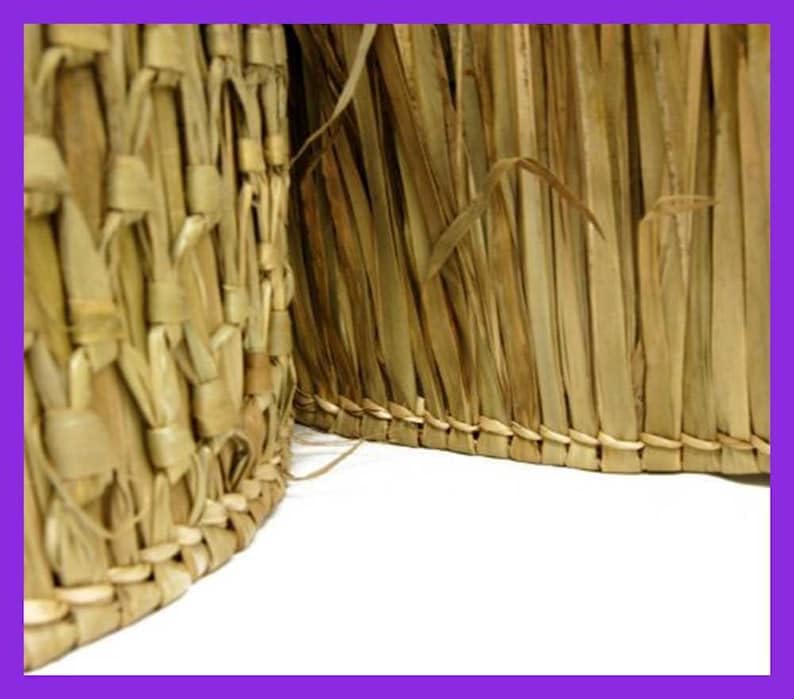 MUFVR 36" x30 Mexican Thatch Palapa Palm Grass Roll