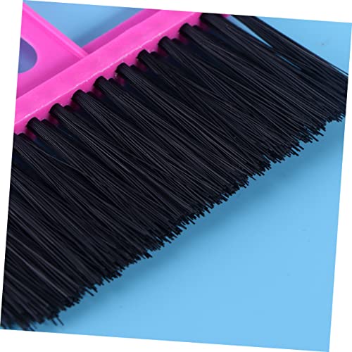 HAPINARY Household Supplies Portable Cleaning Brush Cage Cleaner Mini Keyboard Brush Car Broom Computer Cleaning Kit Broom and Dust Pan Mini Hand Broom Duster Mini Brush Cleaning Tools Rosy