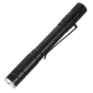 osolady medical pen light nursing light pen with light doctor pen for diagnose aluminum alloy black