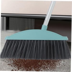 Hemoton Heavy Duty Broom with Long Handle for Home and Office Floor Cleaning Broom Durable Broom Outdoor Indoor Broom Floor Cleaning Broom