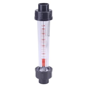 Water Meter River Meter Plastic Tube Type 100 1000L H Water Meter Flowmeter LZS 15D