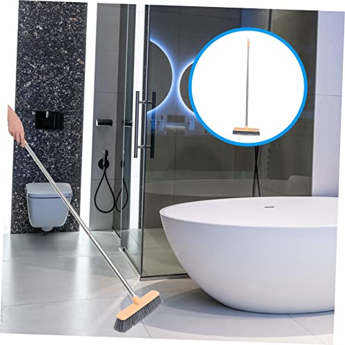 HAPINARY 1pc Cleaning Floor Brush Bathroom Cleaning Brush Tiles Cleaning Home Carpet Cleaner Grout Cleaner Brush Dry Floor Cleaning Mop Handle Bathtub Scrubber Carpet Scrubber Mist Abs