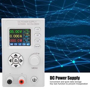 DC Regulated Power Supply Digital Control Adjustable LCD Screen 4‑Digit Display DC6‑55V WZ5005