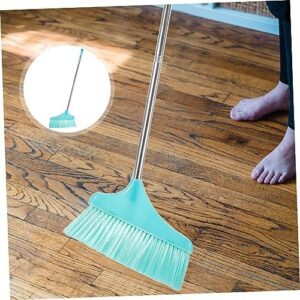 Hoement Home Broom Angle Broom Long Handle Cleaning Broom Office Broom Floor Cleaning Broom Floor Cleaning Tool Outdoor Broom Floor Sweeping Broom Hair Cleaning Broom Sky-Blue Plastic