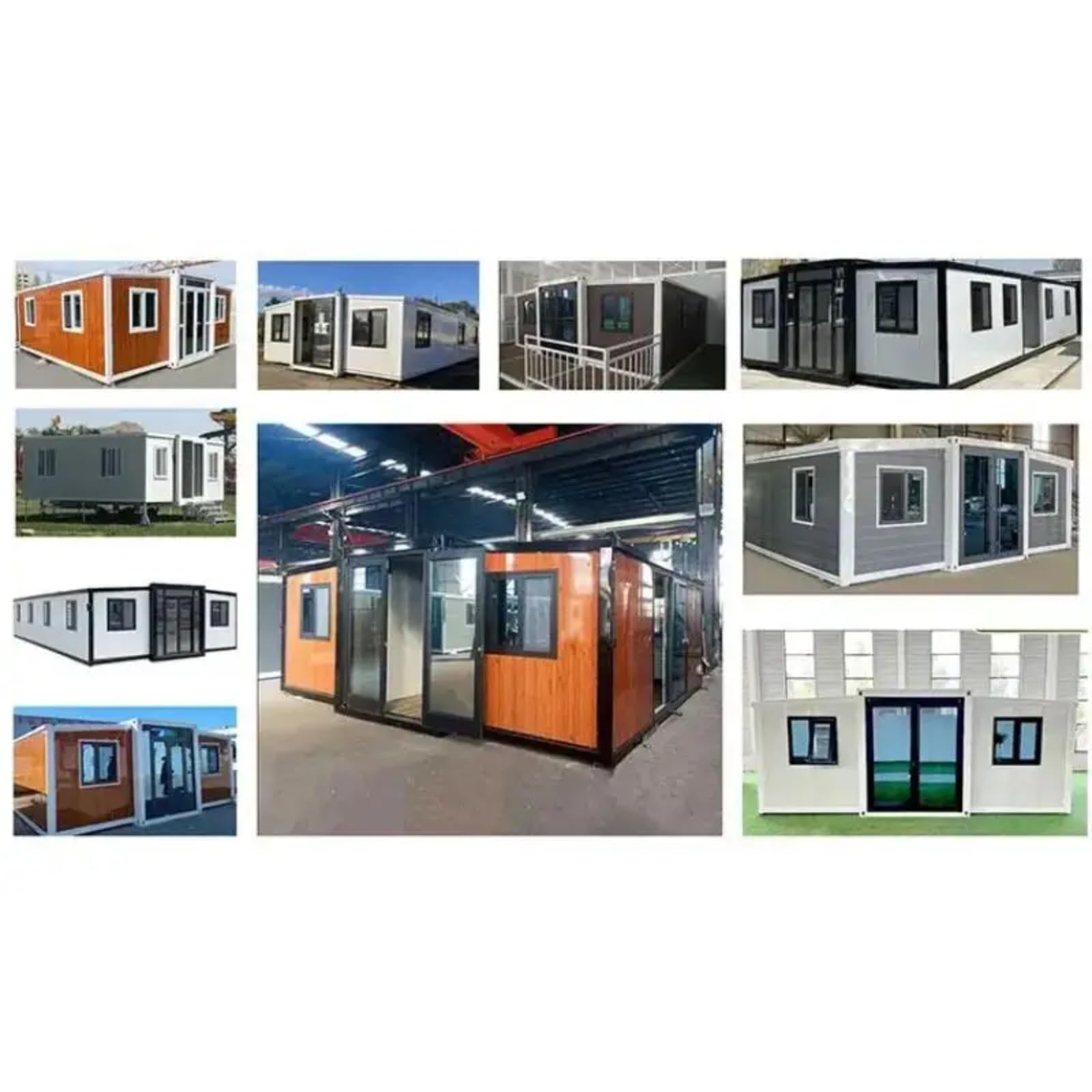 Customized Prefab Expandable Container House Deposit Decoration 40ft Container House-3 Bedroom