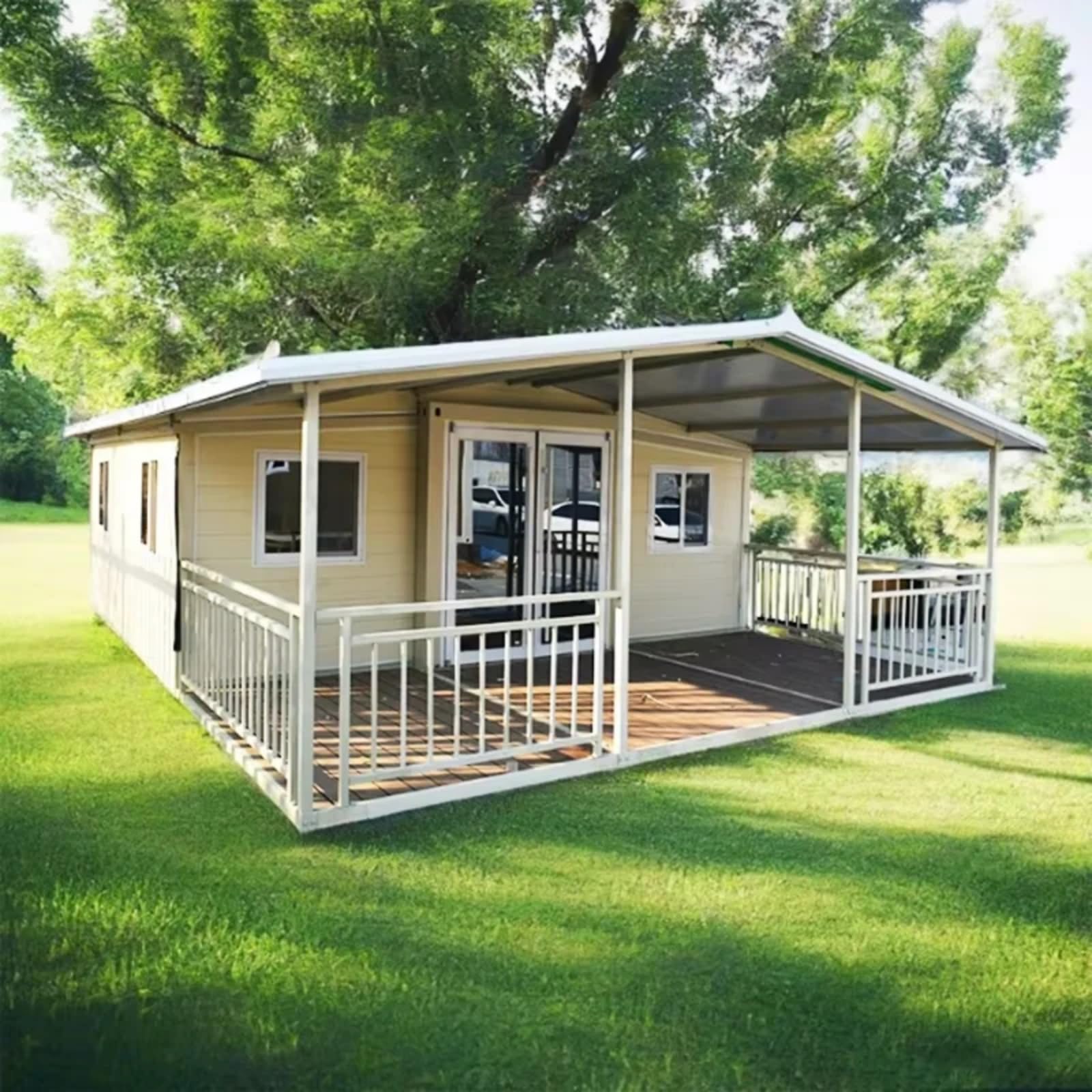 China Folding Container House Fast Fold Out Flat Pack Prefabricated 20ft 40ft Foldable Portable Modular Tiny Houses Homes Camps