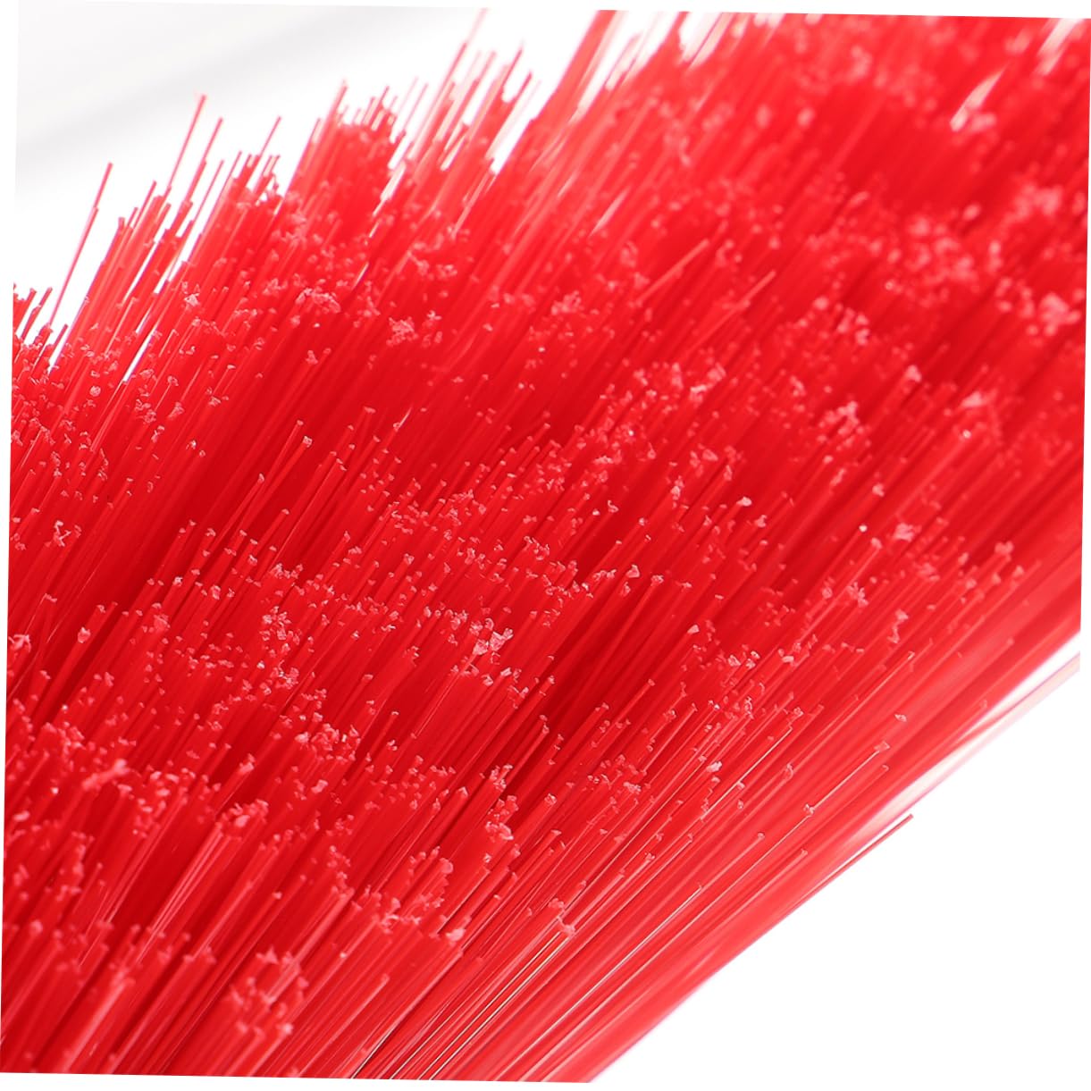 TOBBOMEY 2pcs Plastic Broom Head Outdoor Broom Head Floor Broom Head Broom Replacement for Broom Refill Broom Head Sweeper Head for Clean Home Accessory Household Broom Part Red