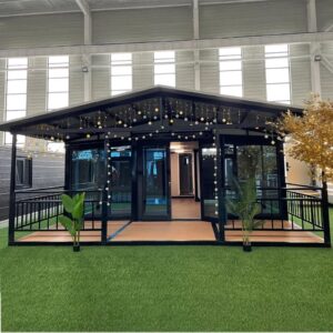 Customized 40ft Expandable Container House Modern Office Mall Design Suppliers for Home Use