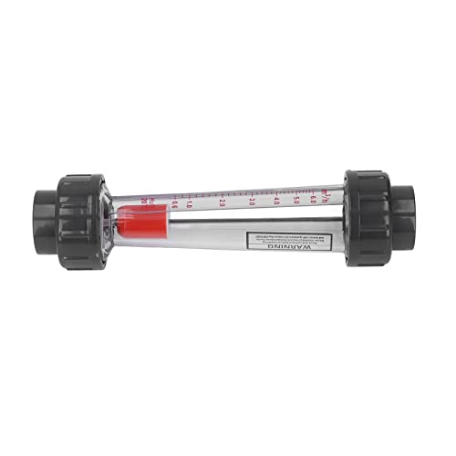 Water Meter, High Accuracy ABS Plastic Tube Design Liquid Meter 0.6‑6mh Water Flowmeter