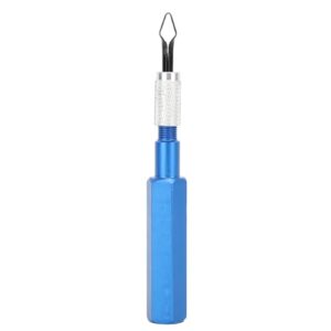 Lybunair Efficient Aluminum Alloy Floor Welding Tool with Ergonomic Handles Multipurpose PVC Plastic Trimming Skiving Knife