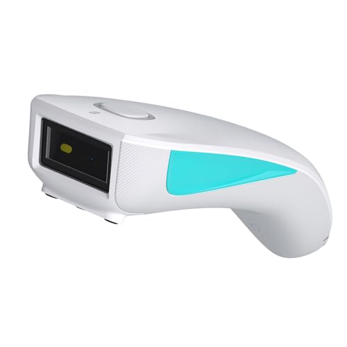 Handheld Barcode Scanner, 1D 2D Code Reader Wide Compatibility for Pharmacy Bookstore