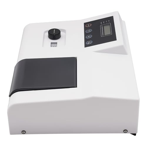 110V Digital Lab Spectrophotometer 721 Visible Spectrophotometer w/LCD Display 350-1020nm Tungsten Lamp Lab Analytical Equipment