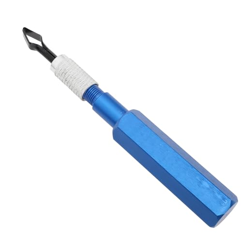 Lybunair Efficient Aluminum Alloy Floor Welding Tool with Ergonomic Handles Multipurpose PVC Plastic Trimming Skiving Knife