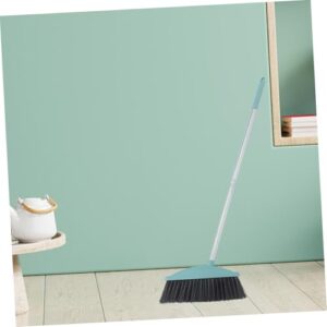 NOLITOY Long Handle Broom for Floor Cleaning Outdoor Broom with Large Angle for Efficient Sweeping Cleaning Tool for Indoor and Outdoor Use