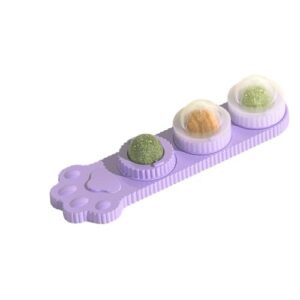 catnip chew toys, kitten catnip balls, cats balls treats set, cat teeth cleaning toys, natural catnip balls, engaging catnip playthings, fun and interactive toy for cats