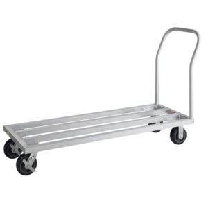 20" x 60" mobile aluminum dunnage rack - 1600 lb. capacity