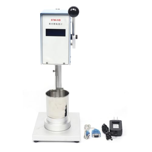 LZDOYY Rotational Viscosity Meter Paint Viscometer Viscosity Meter Tester STM-IVB Digital Display for Coating Paint Ink Latex Paint