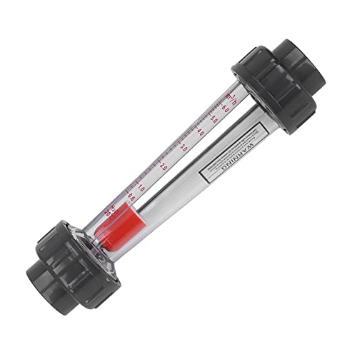 Water Meter, High Accuracy ABS Plastic Tube Design Liquid Meter 0.6‑6mh Water Flowmeter