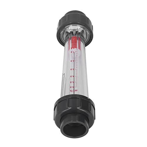 Water Meter, High Accuracy ABS Plastic Tube Design Liquid Meter 0.6‑6mh Water Flowmeter