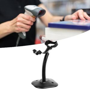 Universal Barcode Scanner Stand, Barcode Scanner Bracket Easy to Install Hands Convenient for Supermarkets Shopping Malls