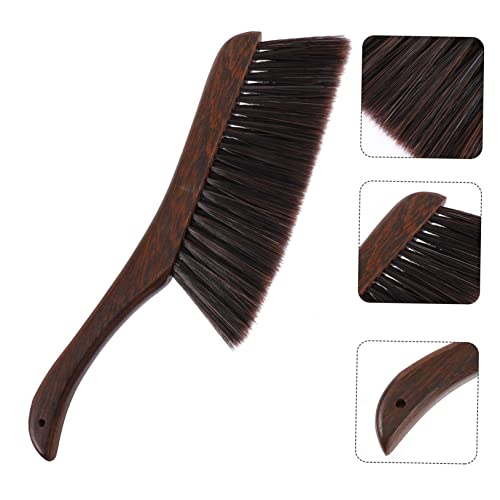 TOBBOMEY 1pc Sweeping Brush Floor Broom Soft Bristle Broom Cleaning Household Brooms Mini Sweep Cleaner Bed Brush Mini Whisk Sweeping Small Broom Dust Cleaner for Home Coffee Imitation Mane