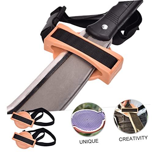 PRETYZOOM 2pcs Hatchet Scabbard Outdoors Work Supplies Cutter Storage Rack Protector Knives Axe Hatchet Adjustable Hatchet Cover Camping Accessories Garden Tool Organizer Abs Nylon