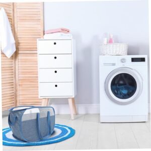 GREENADSCAPE Folding Laundry Hamper Laundry Baskets Dirty Cloth Basket Folding Laundry Basket Clothes Basket Holder Mesh Laundry Basket Laundry Hampers Clothes Holder Cationic Cloth