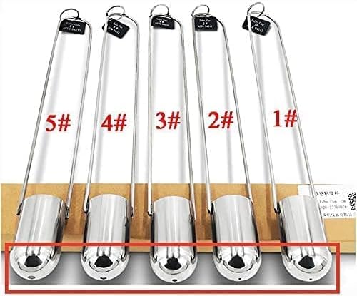 HFBTE Zahn Viscosity Cup Zahn Cup Viscosity Measuring Cup Viscosity Zahn Cup Kit 1#+2#+3#+4#+5# Dip Type 44ml For Pigment Coating Paint Finishes Oil lacquer Paint Ink Varnishes Syrup Etc