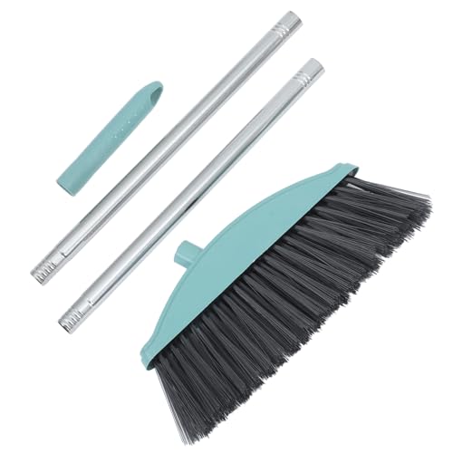 NOLITOY Long Handle Broom for Floor Cleaning Outdoor Broom with Large Angle for Efficient Sweeping Cleaning Tool for Indoor and Outdoor Use