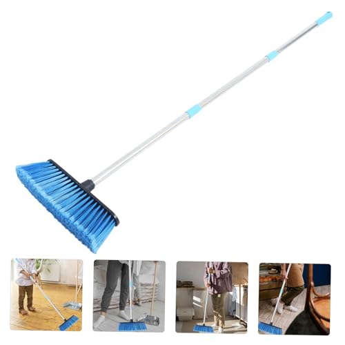 SOESFOUFU Long-Handled Broom Tool Home Cleaning Device Household Broom Home Cleaning Broom Bathroom Cleaning Device Room Cleaning Broom Office Garbage Cleaner Stable Broom ，pp，pet