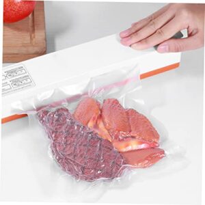 VOSAREA 3 Rolls Vacuum Storage Bag Vacuum Bags Refrigerator Bags Reusable Sandwich Bag Vacuum Seal Storage Bags Fruit Fresh Bags Vaccum Seal Storage Bags Fridge Bags Bye Transparent