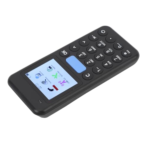 Barcode Reader, User Friendly 2.4 Inch Screen 433 Transfer 1500mAh Battery Portable Handheld QR Barcode Reader USB Data Cable for Shop