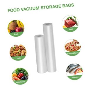 VOSAREA 3 Rolls Vacuum Storage Bag Vacuum Bags Refrigerator Bags Reusable Sandwich Bag Vacuum Seal Storage Bags Fruit Fresh Bags Vaccum Seal Storage Bags Fridge Bags Bye Transparent