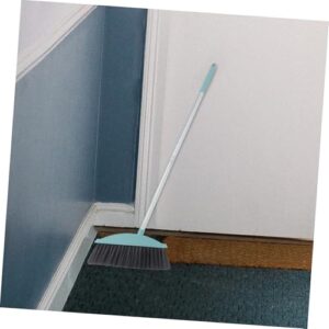 NOLITOY Long Handle Broom for Floor Cleaning Outdoor Broom with Large Angle for Efficient Sweeping Cleaning Tool for Indoor and Outdoor Use