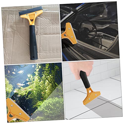 ETHZZLE 1pc Ceramic Cleaning Tool Glass Cleaning Shovel Glass Cleaning Scraper Steel Paint Spatula Plastic