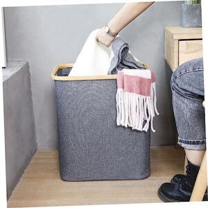 HOMOCONO Laundry Basket Folding Square Baskets for Basket Storage Holder Storage Bins for Toys Sundries Storage Holder Dirty Clothes Basket Dirt Clothes Container Clothes Organizer