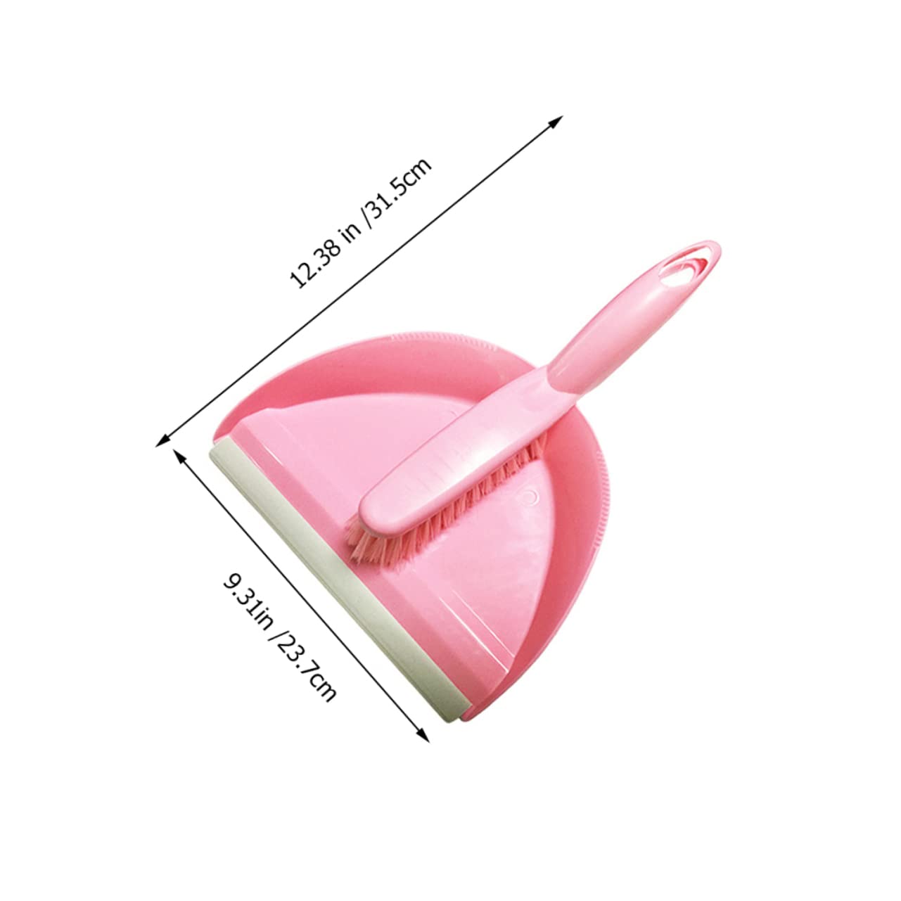 KOMBIUDA 2pcs Mini Broom Dustpan Set Keyboard Cleaning Tool Small Clean Broom Brush Tiny Broom Dustpan Mini Dust Broom Mini Desk Broom Desktop Broom Small Broom Brush Mini Brush Plastic