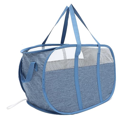 GREENADSCAPE Folding Laundry Hamper Laundry Baskets Dirty Cloth Basket Folding Laundry Basket Clothes Basket Holder Mesh Laundry Basket Laundry Hampers Clothes Holder Cationic Cloth