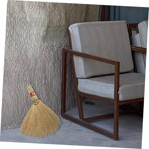 Hemoton Small Broom Desktop Tabletop Cleaning Broom Household Dust Brush Tabletop Dust Broom Desktop Cleaning Broom Manual Sweeping Broom