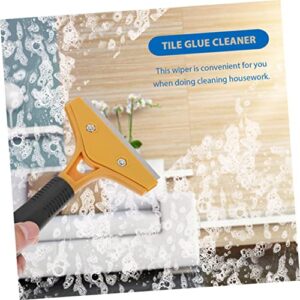 ETHZZLE 1pc Ceramic Cleaning Tool Glass Cleaning Shovel Glass Cleaning Scraper Steel Paint Spatula Plastic