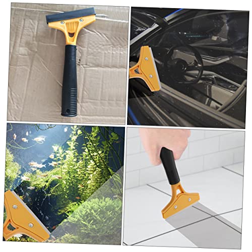 TOKIDNY 1pc Plastic Tile Cleaning Tool Tile Cleaning Scraper Steel Handle Scraper Mini Cleaning Shovel