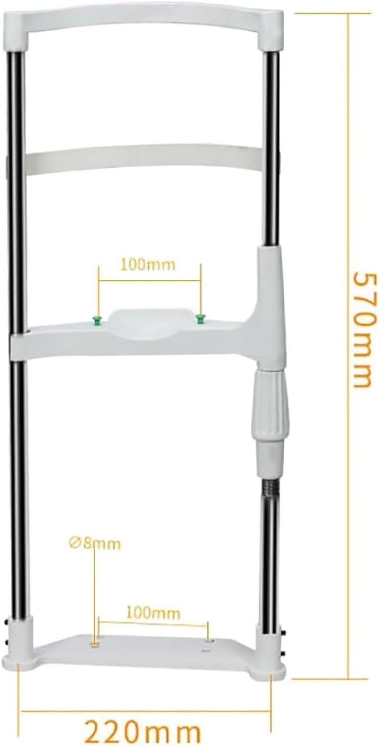 Optometry Lifting Chin Bracket Optometry Lifting Chin Bracket, Optical Instrument Forehead Support with Height Adjustment Knob, 95mm Lifting Distance, for Optical Shops, Vision Care Center