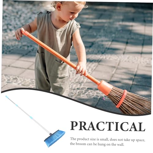 SOESFOUFU Long-Handled Broom Tool Home Cleaning Device Household Broom Home Cleaning Broom Bathroom Cleaning Device Room Cleaning Broom Office Garbage Cleaner Stable Broom ，pp，pet