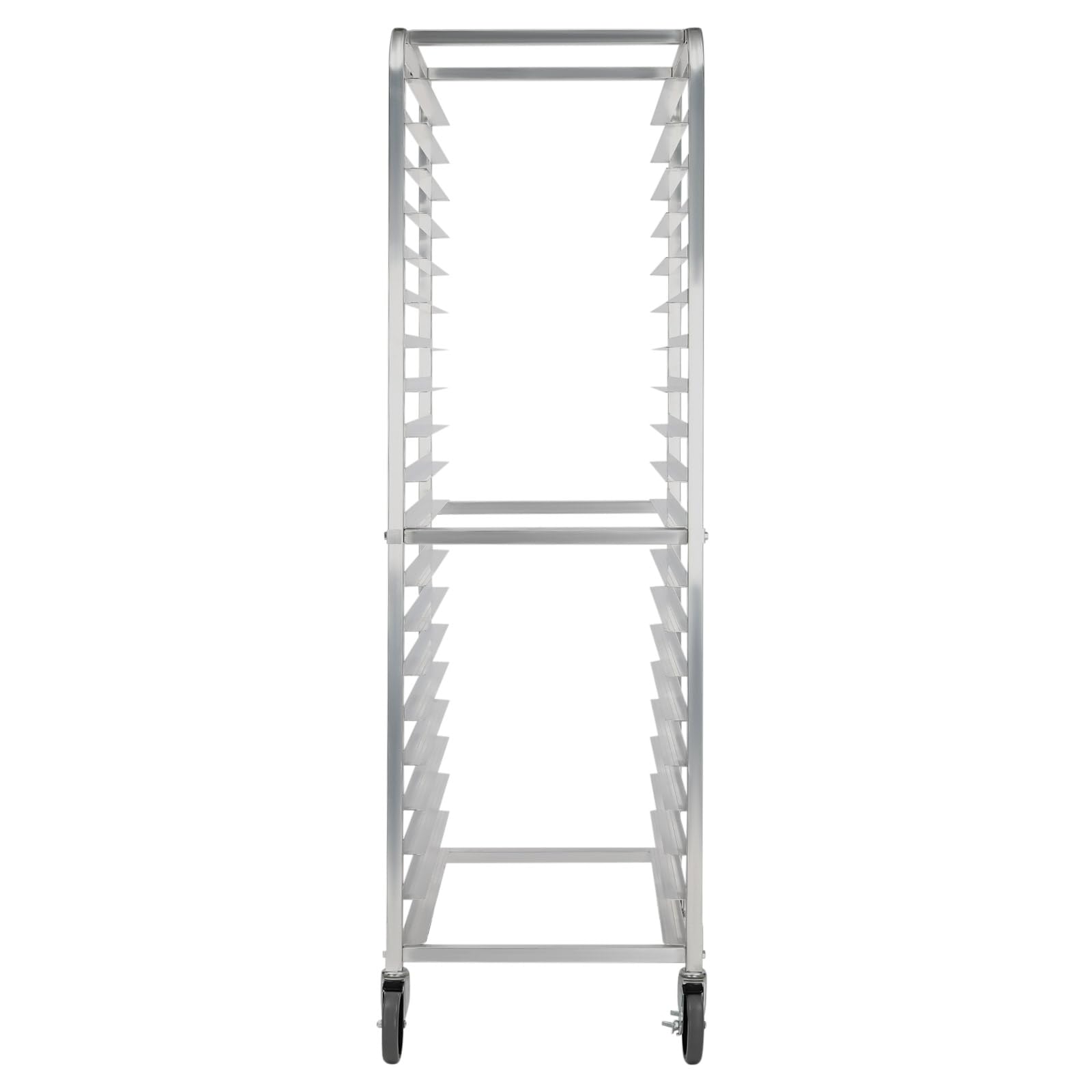 YSHUSTGY Bun Pan Rack, 20-Tier Commercial Bakery Racks, Mobile Trolley Storage Cooling Rack,Strong bearing capacity, with Lockable Casters,Thickened Supporting Strip for Home Or Commercial Kitchens