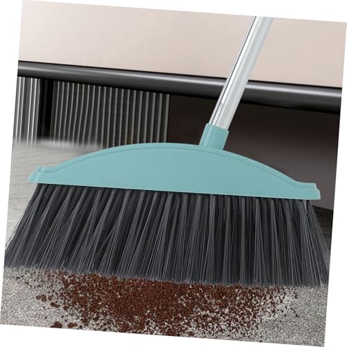 NOLITOY Long Handle Broom for Floor Cleaning Outdoor Broom with Large Angle for Efficient Sweeping Cleaning Tool for Indoor and Outdoor Use