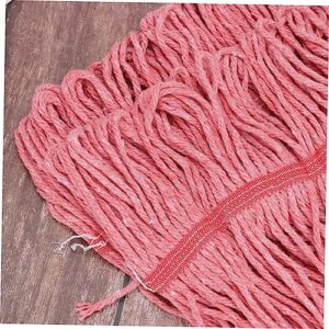 IWOWHERO 1pc Practical Mop Cloth Household Spray Mop Washable Sponge Headband Wet Mop Sponge Mop Refill Reusable Mop Head Commercial Mop Mop Refill Mops Red