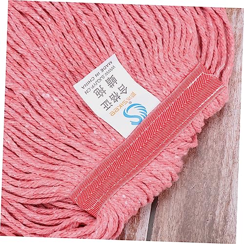 IWOWHERO 1pc Practical Mop Cloth Household Spray Mop Washable Sponge Headband Wet Mop Sponge Mop Refill Reusable Mop Head Commercial Mop Mop Refill Mops Red